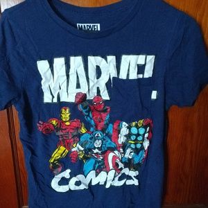 Dark Blue, Marvel Comics Tee